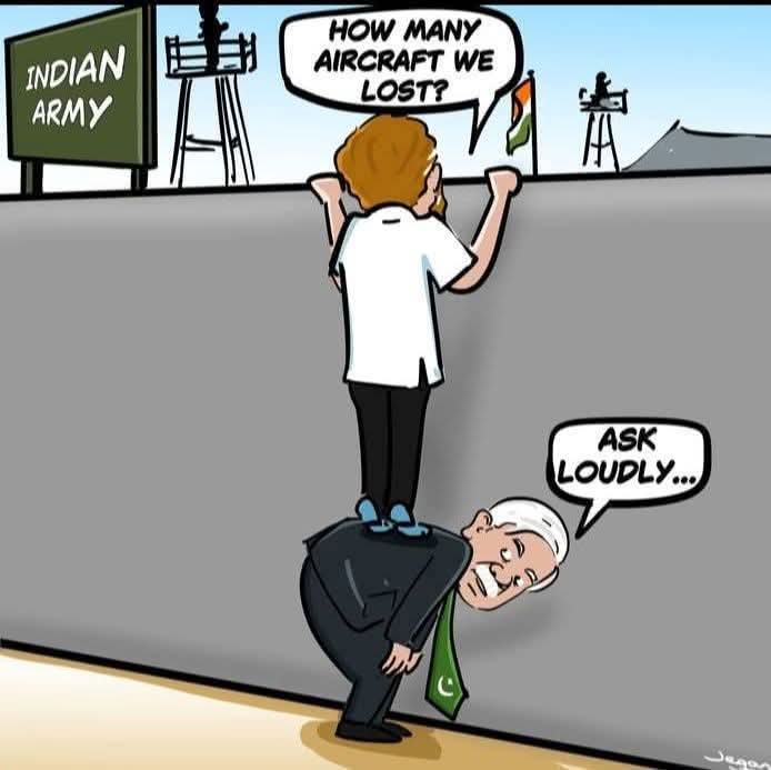 On behalf of Pakistan some Indian leaders are asking about loss of fighter jets of Indian Air Force. 

<a href="/RahulGandhi/">Rahul Gandhi</a> is the main voice. 

Indian Army has already told that such details would help enemy.

Is <a href="/RahulGandhi/">Rahul Gandhi</a> speaking for the enemy? Congress supporters should introspect