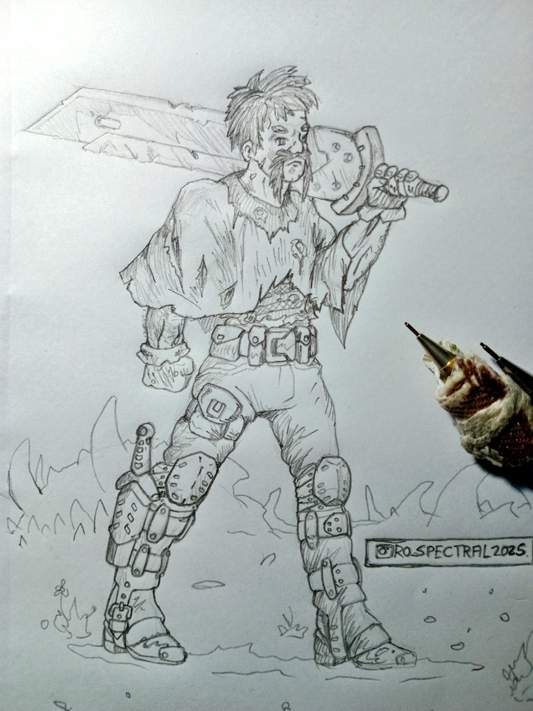 ro_spectral's tweet image. Comisario Don Bigotes.
#bigotes #commissar #コミッサール #warrior #comissário #doodle #conceptart