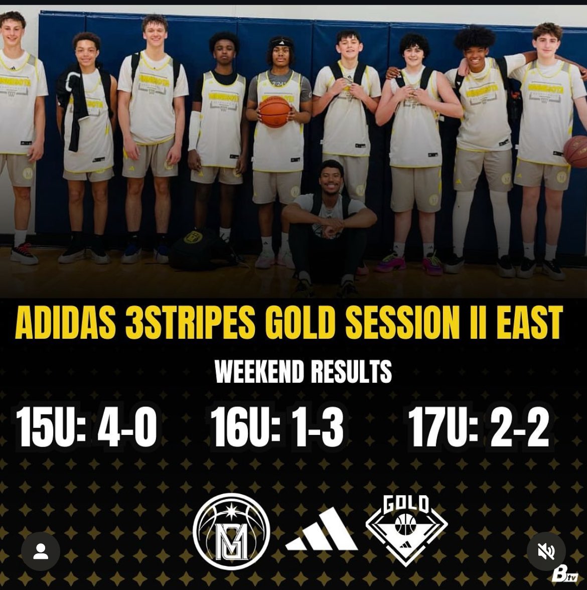 4-0 Adidas Session 2 East Gold Circuit