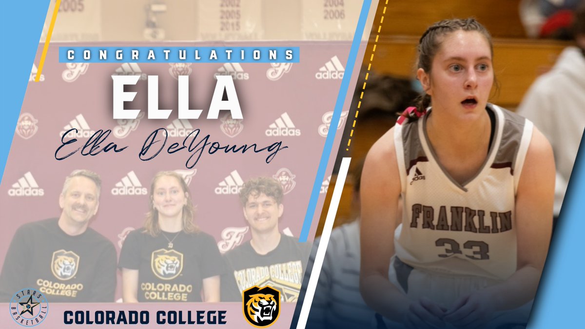 STARS HS GBB (@starsnash_gbb) on Twitter photo Congratulations to 2025 STARS Athlete Ella DeYoung (<a href="/ella_deyoung/">Ella DeYoung</a>) on her recent signing with Colorado College (<a href="/cc_wbb/">Colorado College WBB</a>).
Ella is a born leader and will do great things for the Tigers! Congratulations to 2025 STARS Athlete Ella DeYoung (<a href="/ella_deyoung/">Ella DeYoung</a>) on her recent signing with Colorado College (<a href="/cc_wbb/">Colorado College WBB</a>).
Ella is a born leader and will do great things for the Tigers!