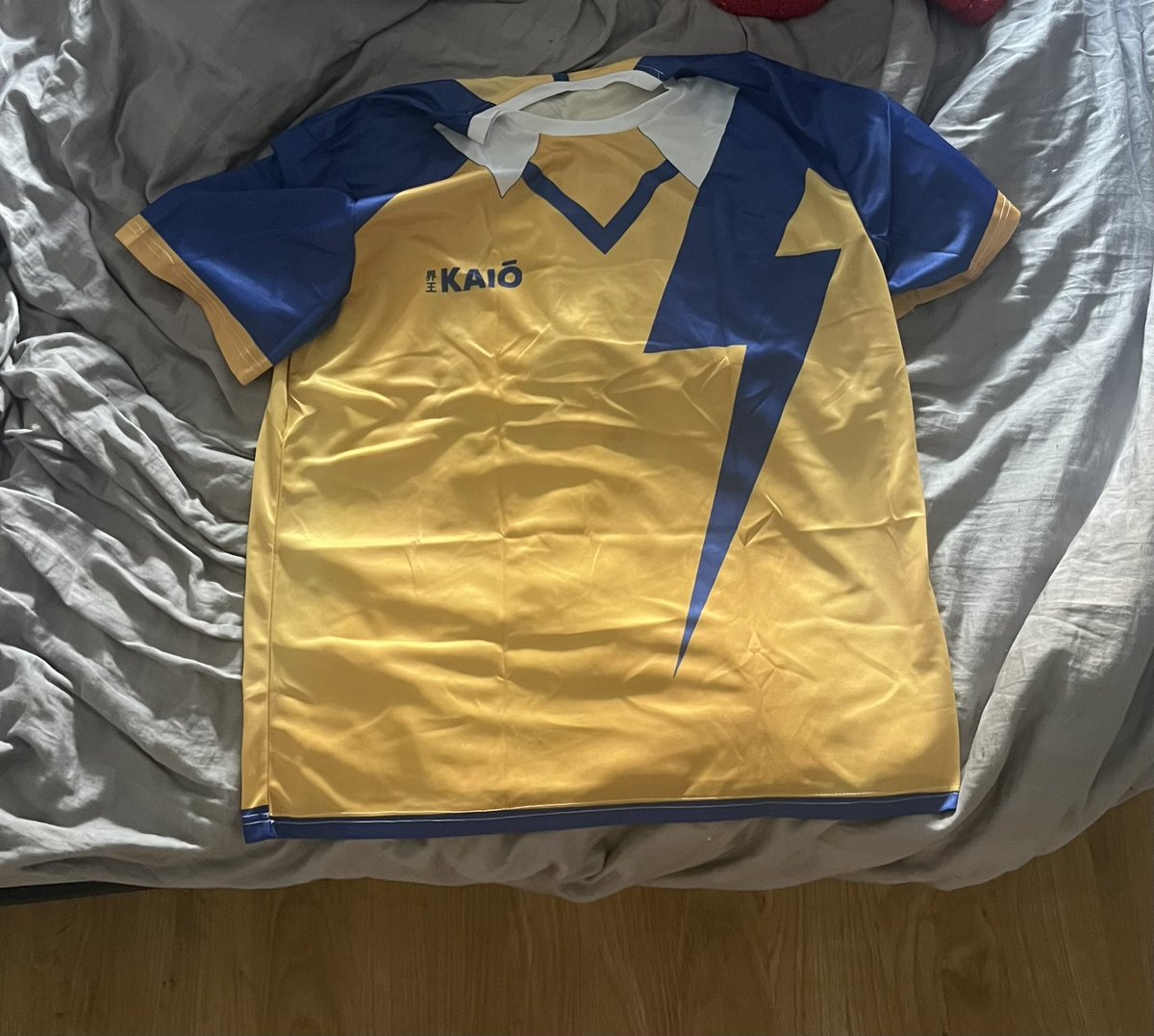 J’ai pas menti, j’descend a 20 likes et 5 coms pour ce que je propose (par contre un peu le seum le maillot est pas venu avec tu nombre qui est pas mon nom 💔)