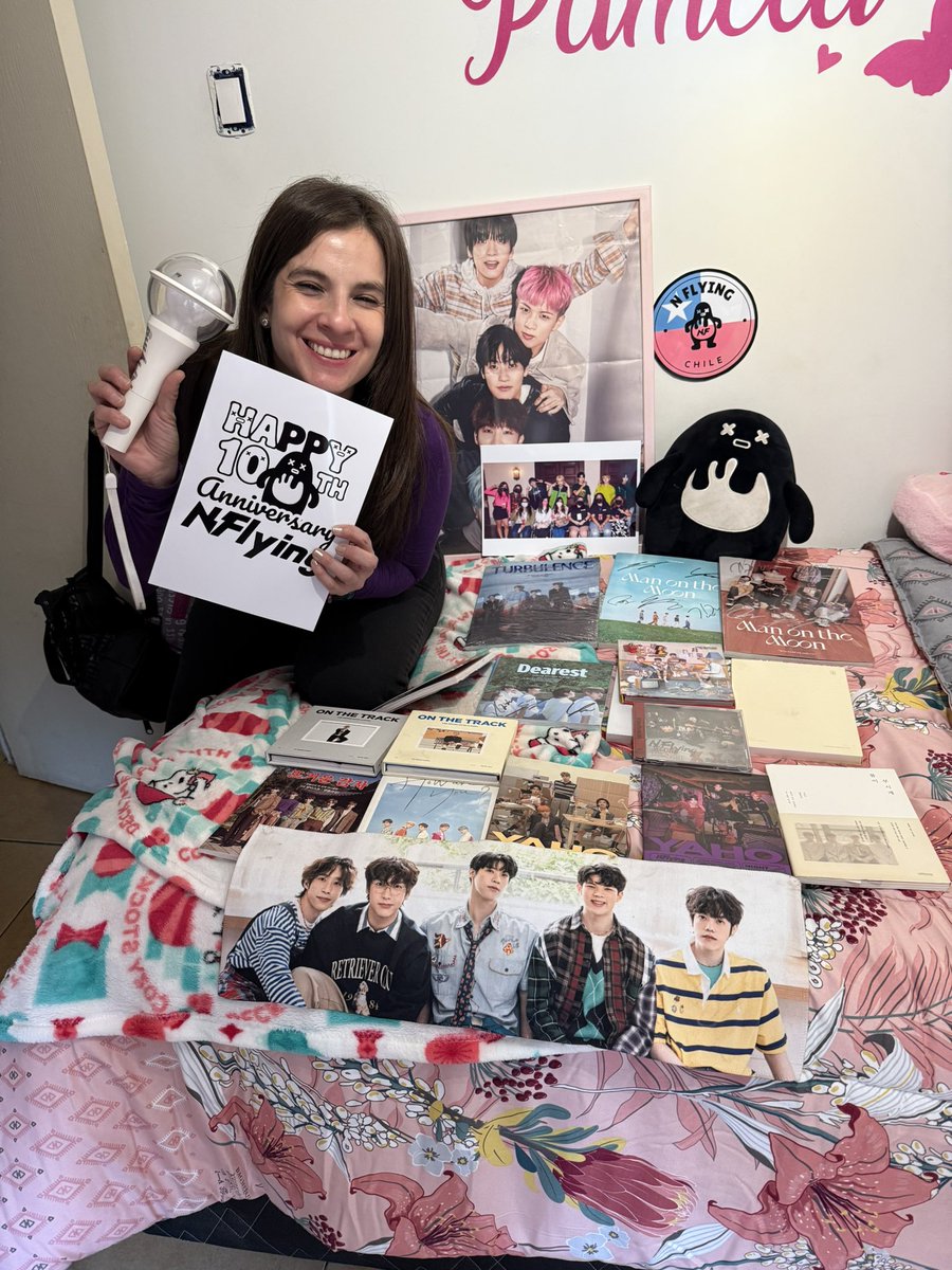 PAMEDECHILE's tweet photo. @NFlyingofficial  NOs vemos en Chile 🇨🇱🇨🇱🇨🇱🇨🇱🇨🇱 #NFLYING  #엔플하잉 #엔플라잉_10주년_영원의시작 #NFlying10thAnn https://t.co/B7ZhGGZPJk