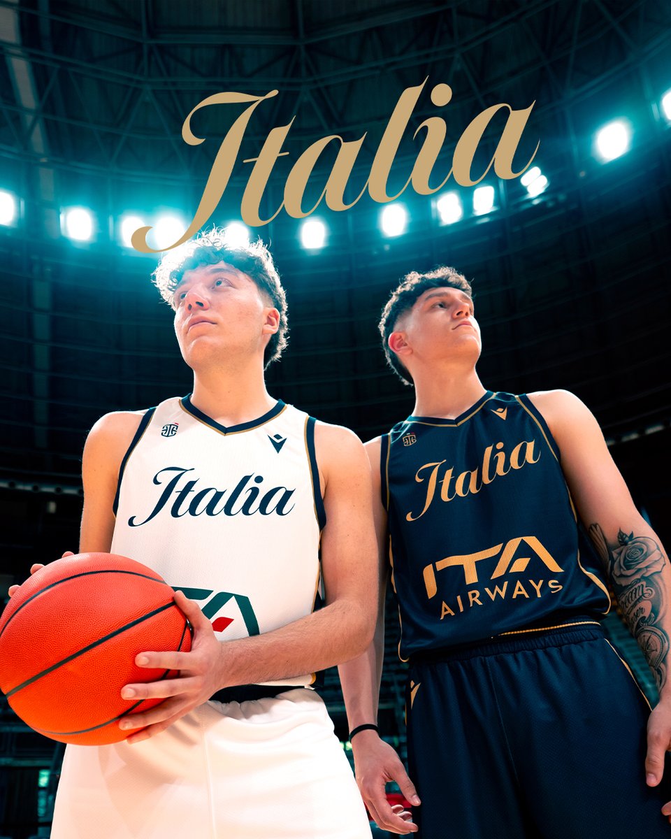 Macron (@macronsports) on Twitter photo Golden details to get ready for the best occasions! The new <a href="/Italbasket/">Italbasket</a> Preseason Game Set is now available! โจ
Shop now: bit.ly/4mkjcH0
#Italbasket | #BecomeYourOwnHero Golden details to get ready for the best occasions! The new <a href="/Italbasket/">Italbasket</a> Preseason Game Set is now available! โจ
Shop now: bit.ly/4mkjcH0
#Italbasket | #BecomeYourOwnHero