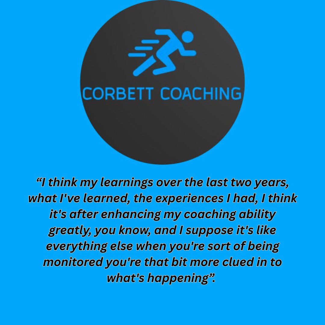 CorbettCoaching's tweet image. Some feedback from a coach we’ve been working with over the past year.
🔷Observation & targets to ensure your coaching is 📈
🔷The changes you make aren’t lost on your athletes 🤝
If you’re looking for these types of changes in your environment, don’t be afraid to reach out.