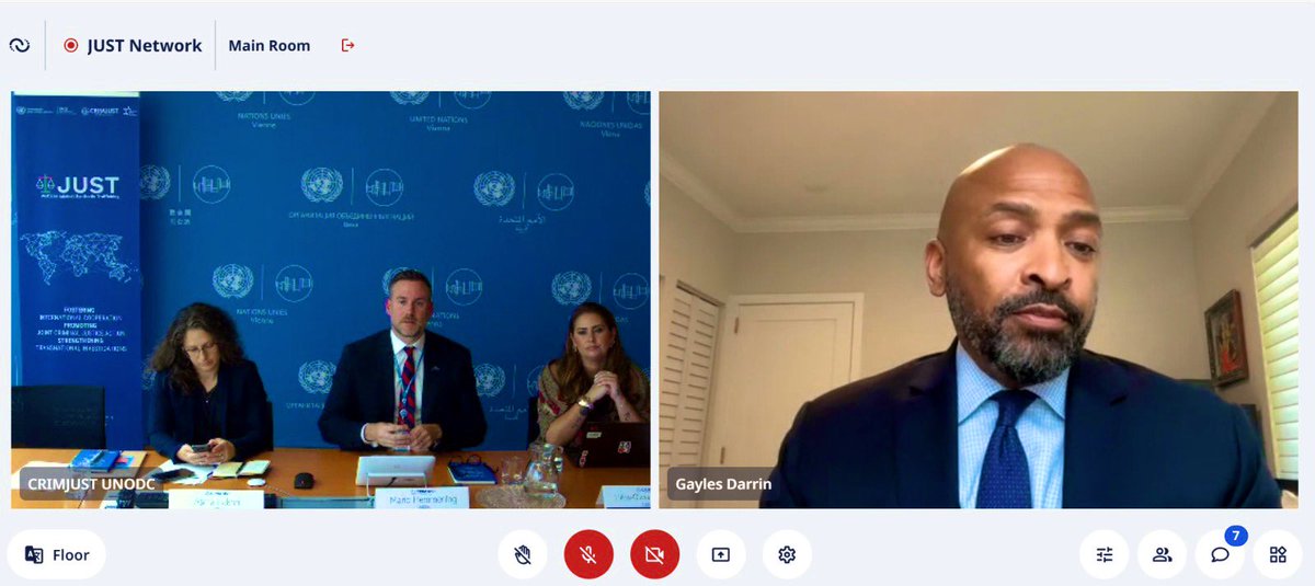 ✅ Successful launch of the Justices United Against Synthetics Trafficking (JUST) Network today!🌍 Judges &amp; prosecutors from across regions exchanged legal insights &amp; good practices in tackling synthetic drug trafficking.👏 Thank you <a href="/StateINL/">US Dept of State INL</a> for your continued support!