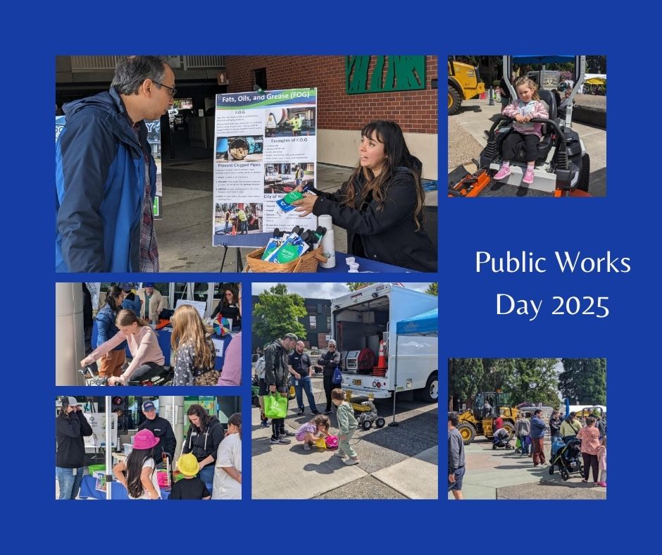 Thank you to everyone who came out on Saturday to celebrate Public Works Day on the Plaza! The event is a great way to kick off National Public Works Week and celebrate the people who keep our community’s infrastructure and physical assets up and running. bit.ly/3YUbAB3