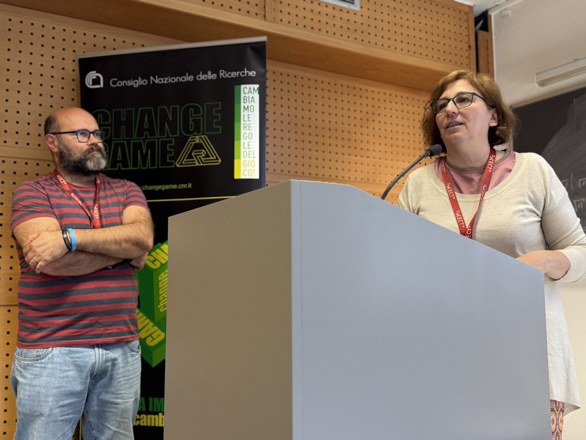 CNR_Changegame's tweet photo. Proseguono i talk per presentare i risultati ottenuti gli istituti operanti nel progetto #changegame:
- @IsmnCnr (Palermo) con Francesca Deganello
e
- @cnr_scitec (Genova e Milano) con
Ilaria Schizzi Marcello Marelli e Michela Tassistro
#progetti@CNR https://t.co/yftI4S5PWd