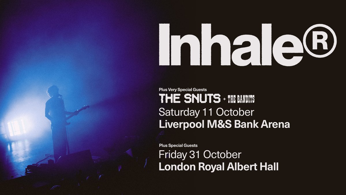 INHALER today announced they will play two huge shows in October more here rb.gy/w0y91i
