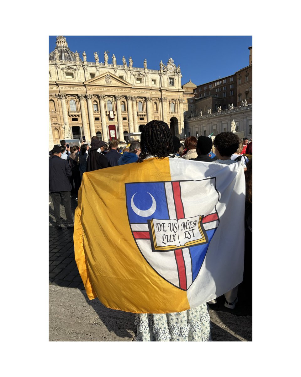 An unforgettable experience for our students at the Papal Inauguration of Pope Leo XIV in Rome! 

As the Church and the world witnessed the official installation of Pope Leo XIV, our students had the rare opportunity to be present at this historic moment. Kira Bobian '28 shared,