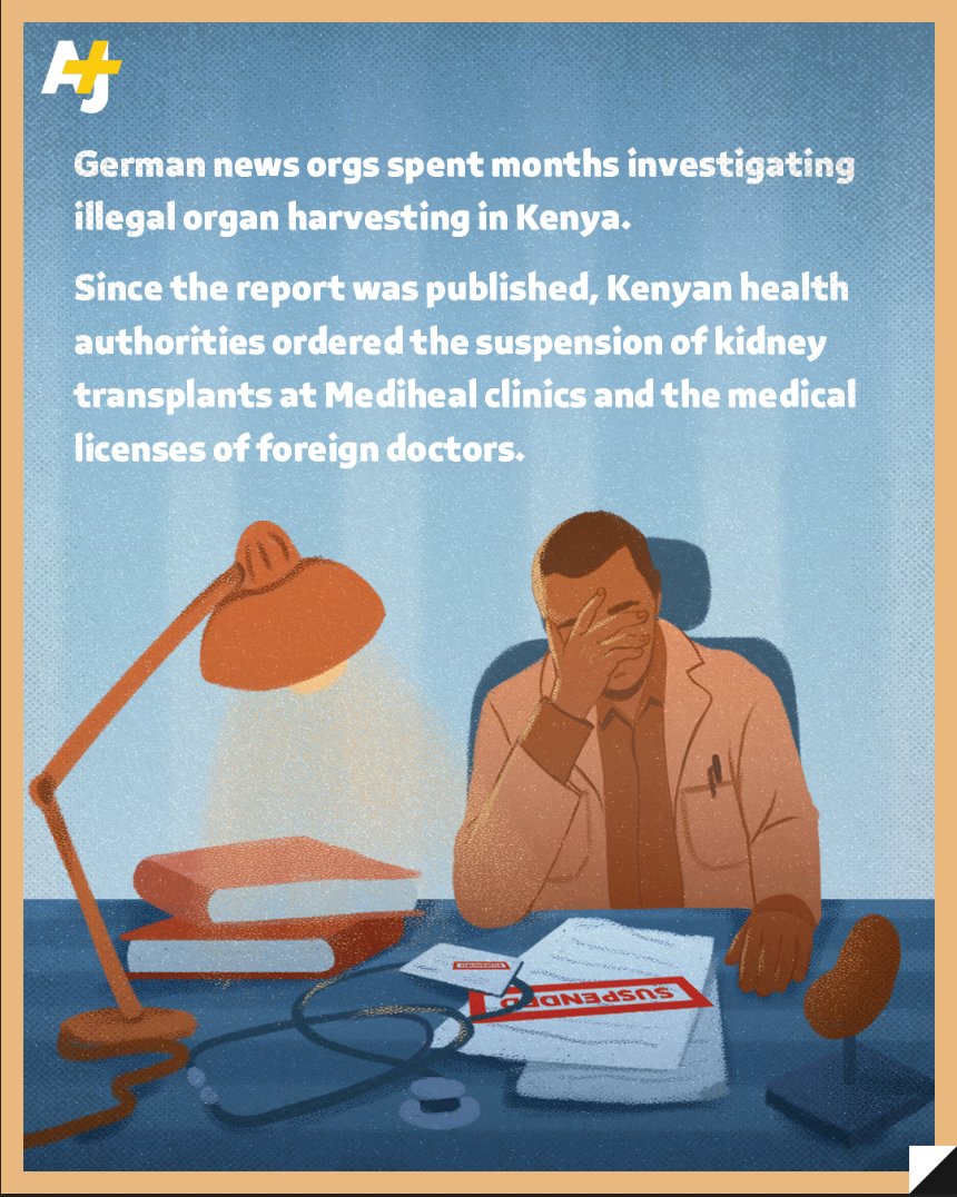 Wealthy patients from European countries and Israel are going to Kenya to buy kidneys through an organ-trafficking network.

A months-long investigation by three German media orgs – DW, Der Spiegel and ZDF – exposed how the network is run by an Israeli businessman.

Kenya has now