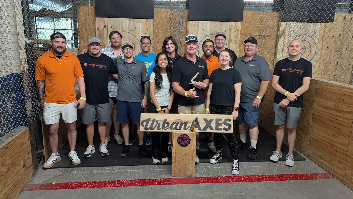 We held our annual ax-throwing event last Friday, and it was an afternoon full of fierce competition and great company. A big thanks to Scott and Brett Peterson from Quality Supply for joining us. In a surprise upset, the trophy slipped from one of our own!