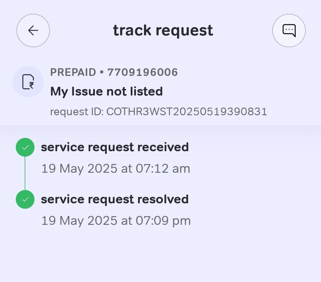 ShailBansod's tweet photo. @Airtel_Presence You have solved the request in app but where us the solution @Airtel_Presence. How can i see that 🤷‍♂️ https://t.co/lUy048YvJO