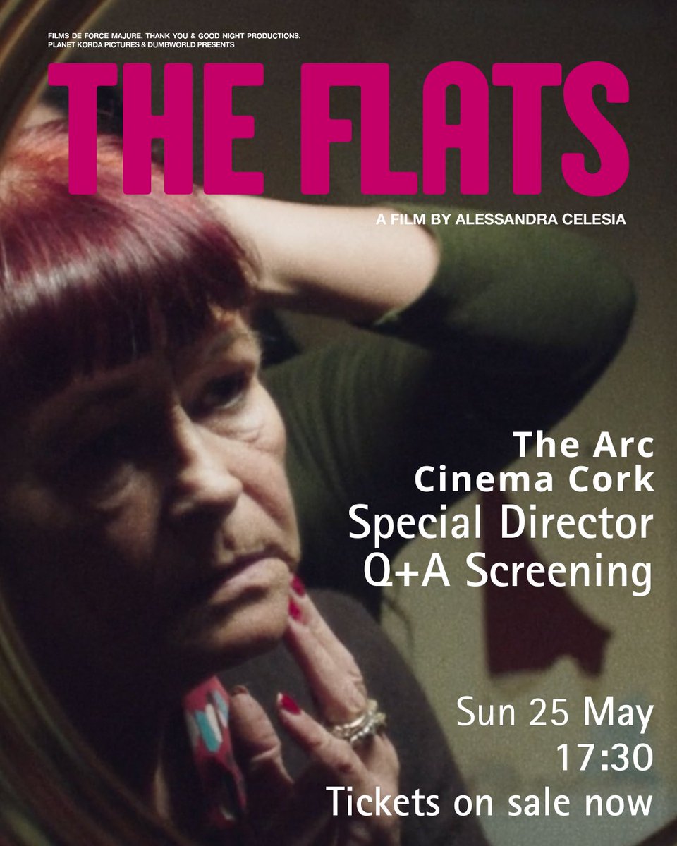 THE FLATS + Director Q&amp;A
📍Thurs 22nd May - Light House Cinema
📍Fri 23rd May - Irish Film Institute (IFI)
📍Sat 24th May - Eye Cinema Galway
📍Sun 25th May - Arc Cinema, Cork
🎟️linktr.ee/planetkordapics

Get your tickets now!
#ScreenIreland #THEFLATS