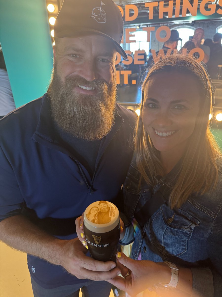 FitzMagic_14's tweet photo. Spent the past few days in Belfast, Dublin, Limerick and Cork talking about the NFL and sharing my own story...the knowledge the fans had about the NFL blew me away but even more than that it was the pride in their hometowns, their history and the people.  

The Guinness Storehouse did not disappoint, still waiting to see if I'll get herpes from tonguing the Blarney Stone and Howth Head was stunning.

Grateful for the conversations, the laughter and the hospitality.  I'll carry it with me and can't wait to return to the Emerald Isle sometime soon.