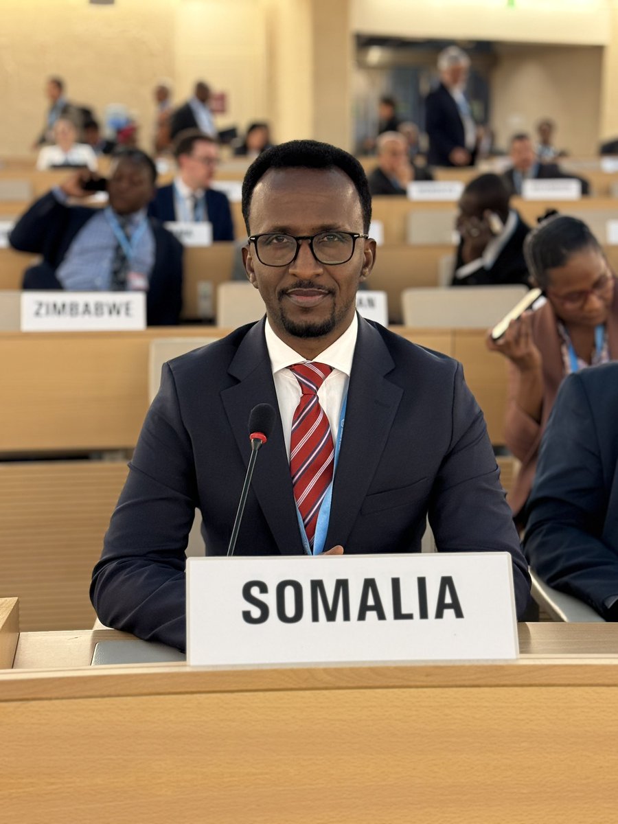 Ashrafhussein87's tweet photo. Honored to be part of Somalia’s delegation at #WHA78 in Geneva, working towards stronger healthcare systems &amp; global collaboration.  

Excited for outcomes that drive progress!  

#Somalia #WorldHealthAssembly https://t.co/6xx5y6BtMf
