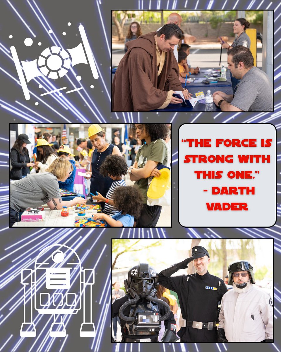 DRISTEMEdu's tweet image. The Force was strong with curious minds and creative families at May the Science Be with You! Thanks to everyone who joined the adventure — we loved seeing science, creativity, and fandom collide in such a fun and inspiring way!
#DiscoverDRI #driSTEM #MayTheForceBeWithYou
