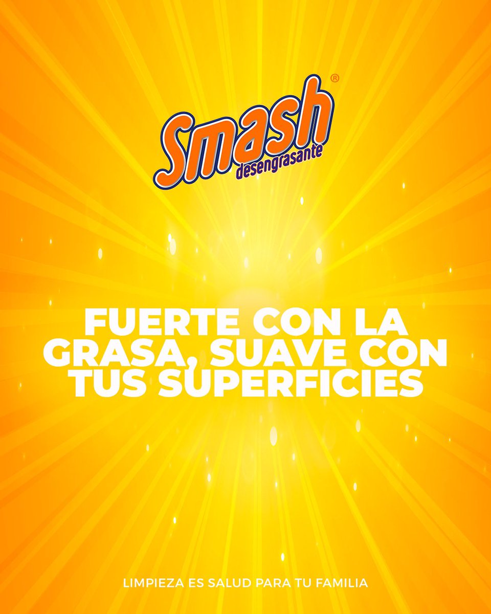 SDesengrasante's tweet image. ¿Grasa pegada? ¿Cochambre imposible? No para Smash.
Tu cocina merece brillar, y Smash lo hace en segundos.
✨ Sin esfuerzo, sin residuos. Solo limpieza total.
.
Disponible en Amazon: 
amazon.com.mx/Smash-Desengra…
.
#SmashDesengrasante #CocinaSinCochambre #LimpiezaPoderosa #Cocina
