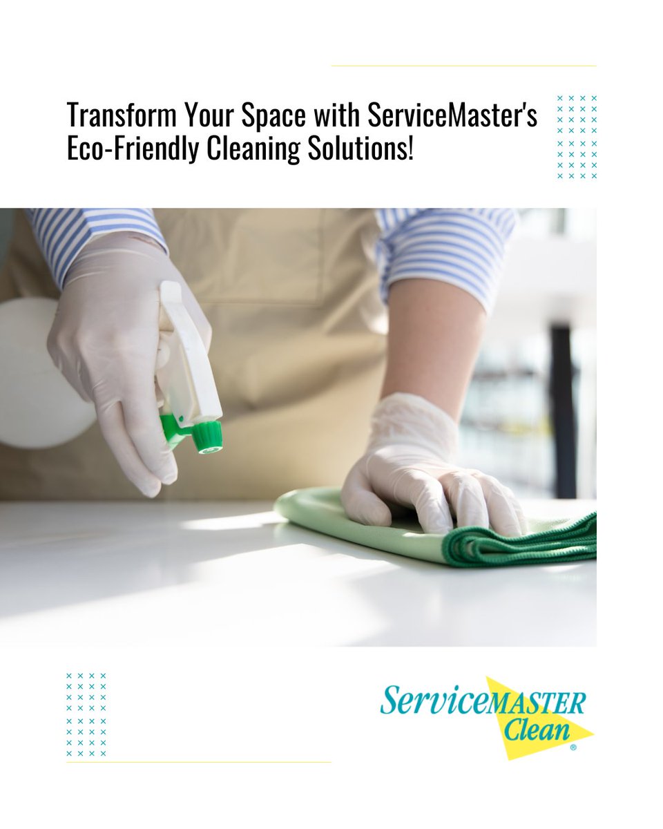 ServiceMasterTO's tweet image. Ready to transform your space? Book your eco-friendly cleaning service with at servicemasteroakville.com today and breathe easier knowing you're in good hands!

#EcoFriendlyCleaning #ServiceMasterClean #SpotlessLiving #HealthyHome #GreenCleaning #TorontoCleaning