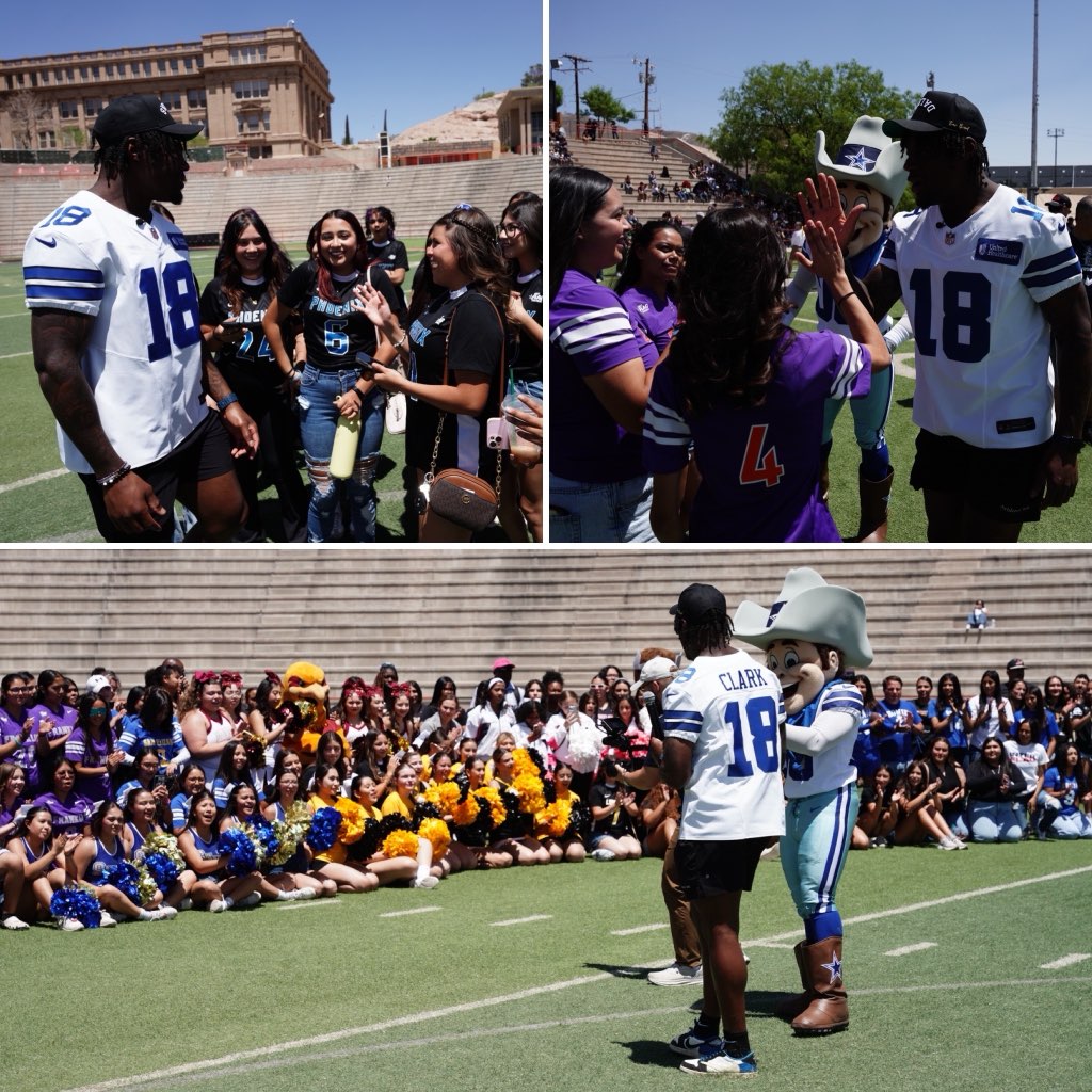 In partnership with the Region 19 Female Flag Football Pilot Championship, the Dallas Cowboys, with support from Academy Sports + Outdoors, generously donated equipment to girls flag football teams across Region 19, including our incredible #TeamSISD teams. Thank you for