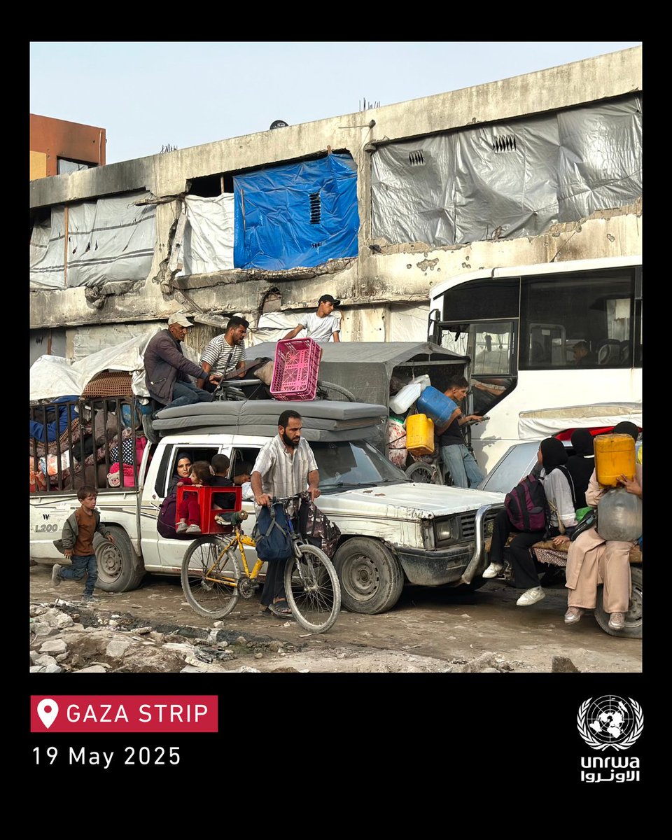 Siege, displacement orders, and intensified bombardments—including attacks on hospitals and schools—are fueling a severe humanitarian crisis in #Gaza. Desperation has reached a tipping point as families search for food and basic supplies, while thousands are forced to flee.

The
