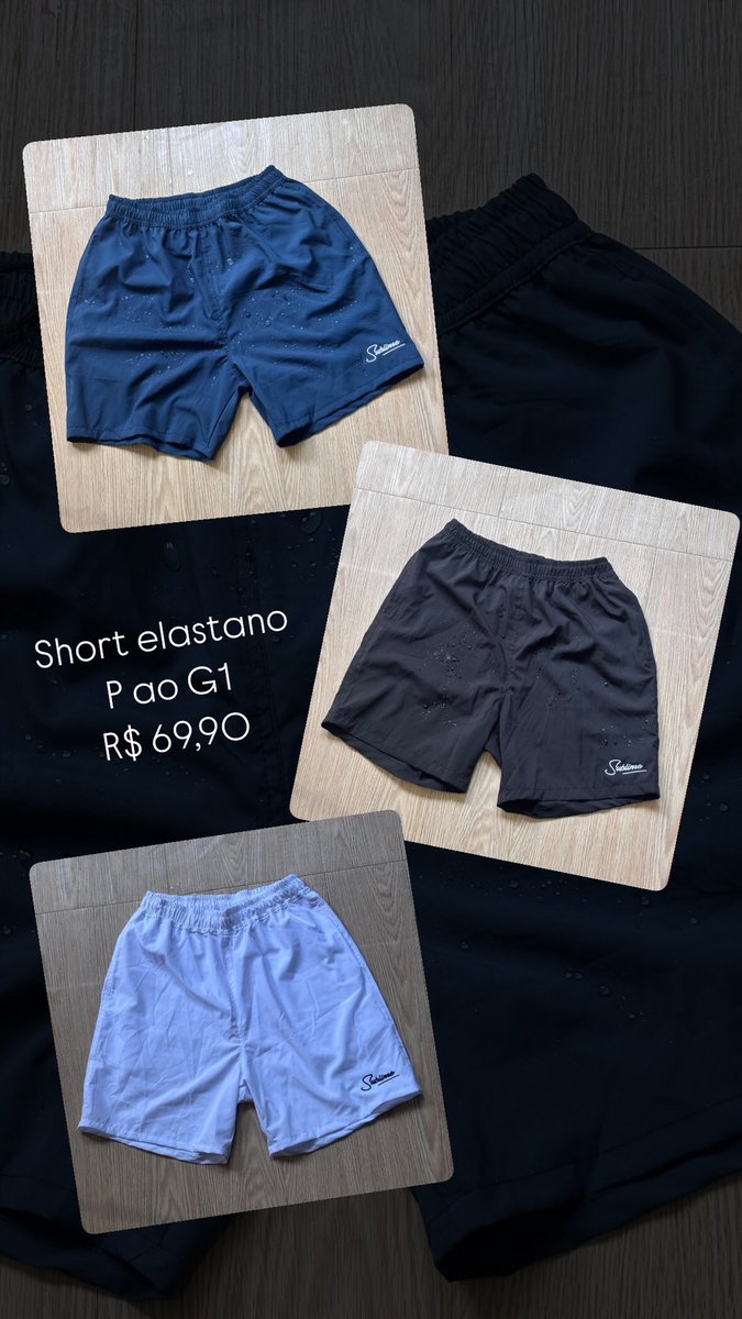SHORT IMPERMEÁVEL 🚀