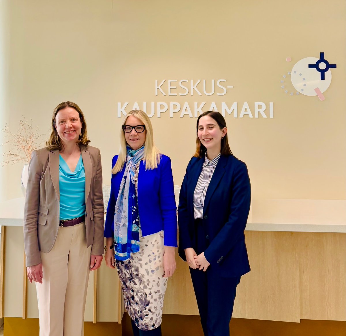 Embassy of Chile to Finland and Estonia (@echilefinlandia) on Twitter photo It is always a pleasure to visit <a href="/FinnCham/">FinnCham</a> 🇫🇮 to meet with the Chair & members of the #Finland-Latin American Business Council and talk about #Chile 🇨🇱and its business opportunities.
Grateful to <a href="/kirsiseppalaine/">Kirsi Seppalainen</a> and <a href="/annehatanp/">Anne Hatanpää</a> for hosting us at the annual Council meeting. It is always a pleasure to visit <a href="/FinnCham/">FinnCham</a> 🇫🇮 to meet with the Chair & members of the #Finland-Latin American Business Council and talk about #Chile 🇨🇱and its business opportunities.
Grateful to <a href="/kirsiseppalaine/">Kirsi Seppalainen</a> and <a href="/annehatanp/">Anne Hatanpää</a> for hosting us at the annual Council meeting.