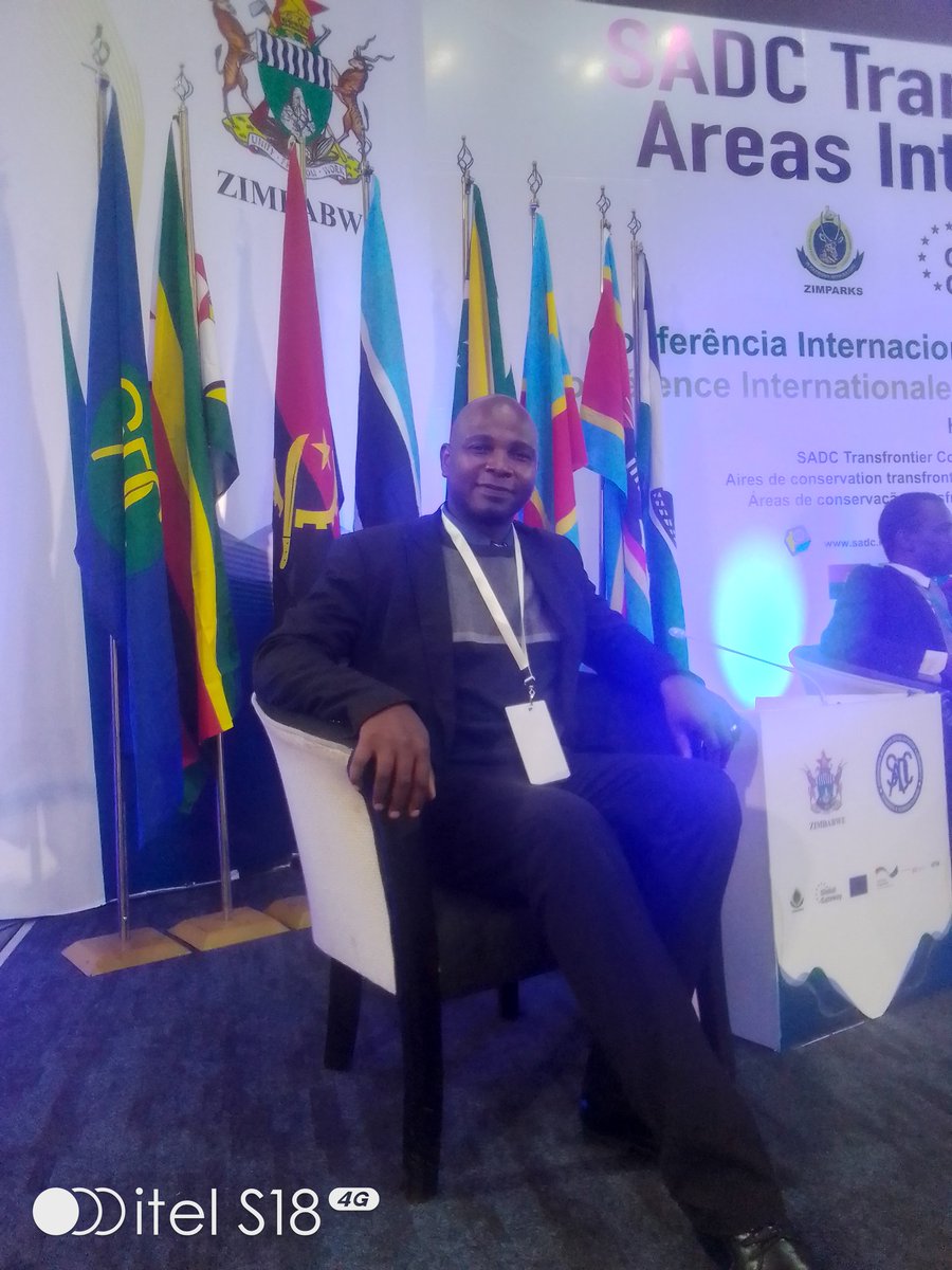 LightoneMarufu's tweet photo. Currently attending a SADC TFCA International Conference Summit in Harare, Zimbabwe. https://t.co/44SjHYAOiz