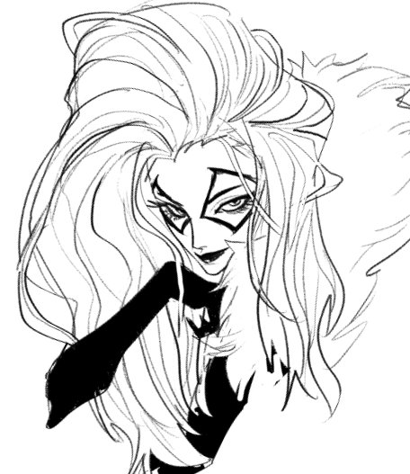 JcrowF6's tweet image. #sixcharacters #whitequeen #BlackCat #Hulk