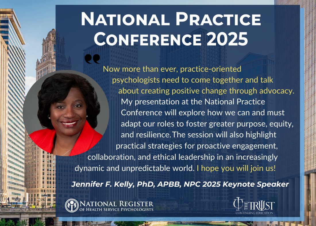Now more than ever, practice-oriented psychologists need to come together to connect, reflect, and lead. 💬

Join us this fall at NPC 2025 as we explore how to foster purpose, equity, and resilience.

Explore the agenda and register today:  web.cvent.com/event/679aedef…