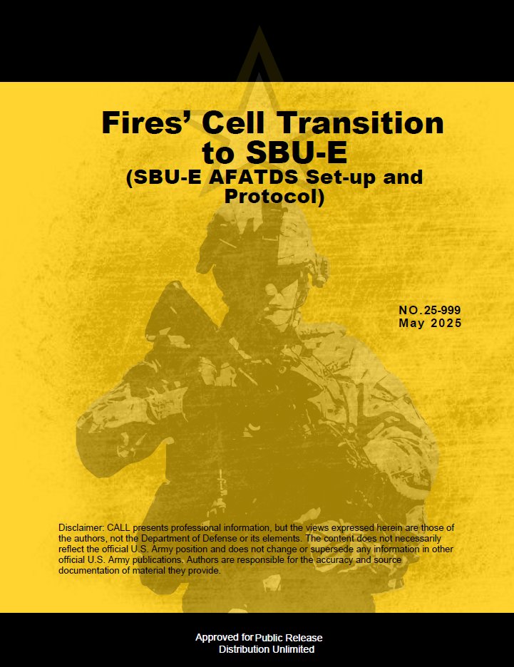 This article discusses the learning experience of the 2BCT, 101st Airborne (Air Assault) Fires’ Cell transition to Secure But Unclassified-Encrypted (SBU-E), enhancing interoperability and collaboration.

Public link to read or download this #Army article: army.mil/article/285484