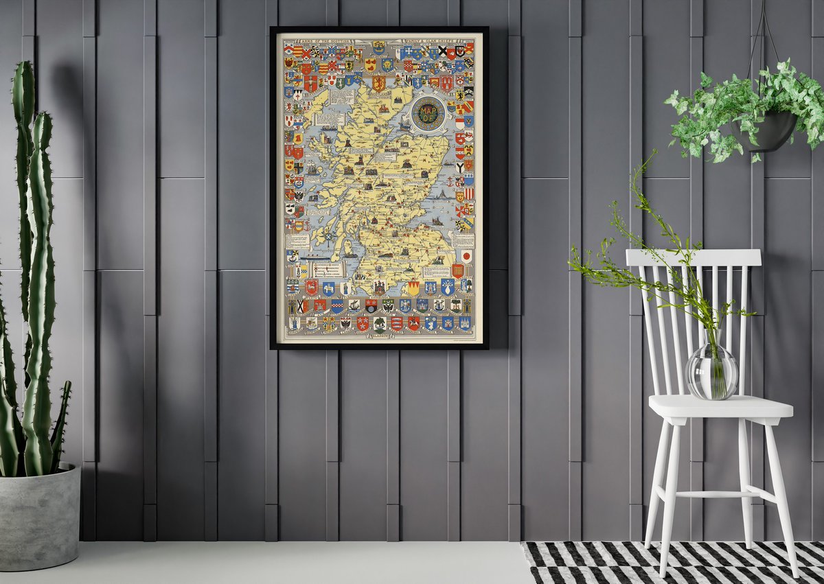 HistoricPictorx's tweet image. Vintage Wall Art! Starting at $49.99 - Frame and Unframed Options! Historical Map of Scotland. By L.G. Bullock. John Bartholomew &amp;amp; Son Ltd. Edinburgh, 1950 

Shop Today! 👉 historicpictoric.com/products/histo…  

#HistoricPictoric #HistoricMaps #Vintage #WallArt #HistoryFacts #Art #Map