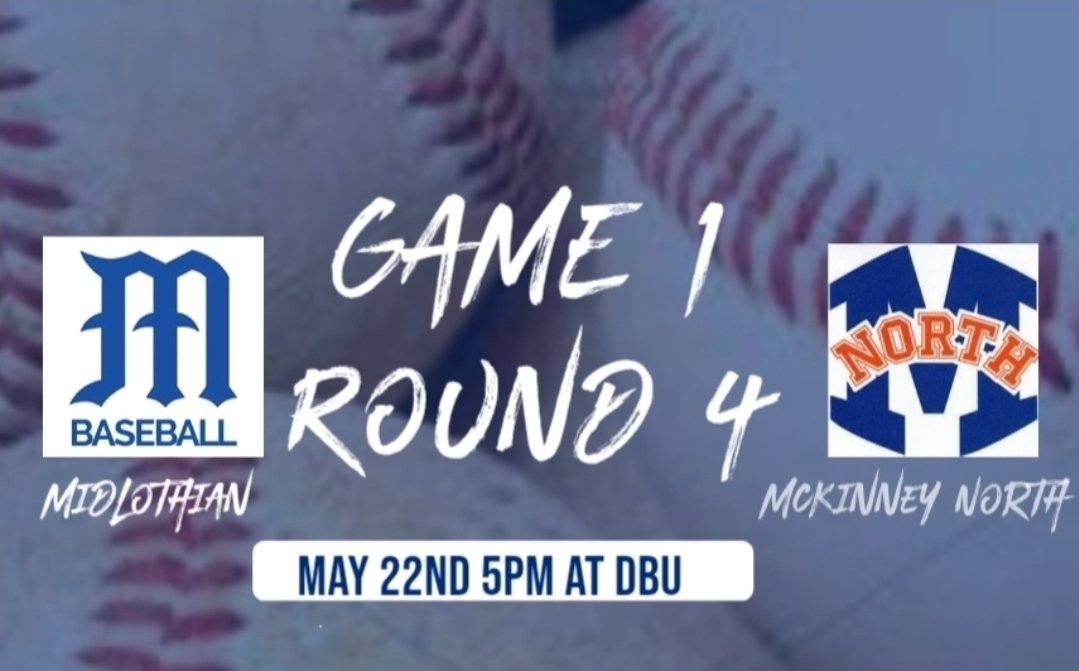 Mhspantherradio (@mhspantherradio) on Twitter photo Thursday at 5PM <a href="/MNHSAllAccess/">MNHS Bulldog Baseball</a> and <a href="/MHSPantherBBall/">MHS Panther Baseball</a> will meet up in Game 1 of best of 3 series to Decide the Region 2 Championship at <a href="/DBUPatriots/">Dallas Baptist University</a>
Radio Broadcasr
mixlr.com/mhs-radio--2
Sponsored by Jackie McDonald, Realtor The Baldwin Group Simple Simon's Pizza Dairy Queen Thursday at 5PM <a href="/MNHSAllAccess/">MNHS Bulldog Baseball</a> and <a href="/MHSPantherBBall/">MHS Panther Baseball</a> will meet up in Game 1 of best of 3 series to Decide the Region 2 Championship at <a href="/DBUPatriots/">Dallas Baptist University</a>
Radio Broadcasr
mixlr.com/mhs-radio--2
Sponsored by Jackie McDonald, Realtor The Baldwin Group Simple Simon's Pizza Dairy Queen