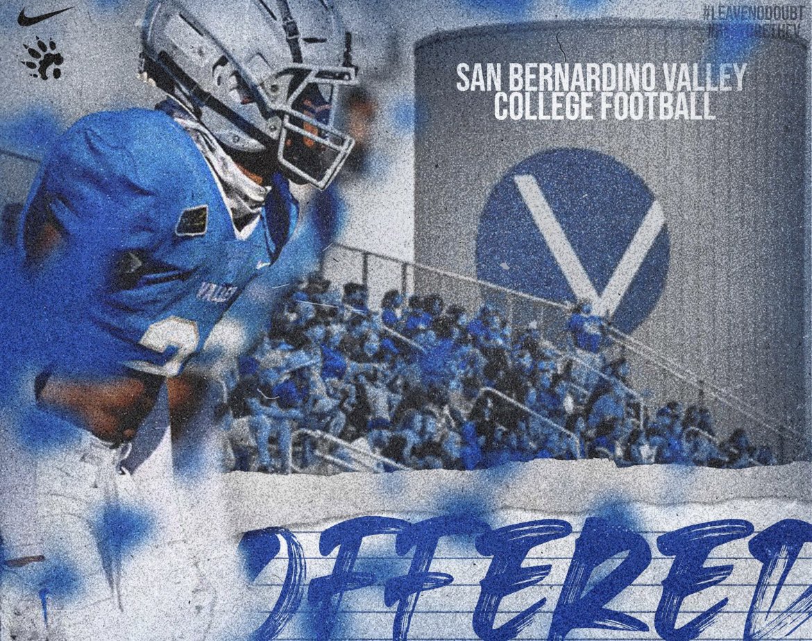 Brody Hinks (@brody_hinks2008) on Twitter photo After a great conversation with <a href="/MrGriffin22/">Coach Griff</a> i am blessed to receive my 2 offer form San Bernardino Valley college <a href="/Coach_Hickem/">Tre Hickem</a> <a href="/CoachPerrone/">Coach Perrone (My Recruits)</a> <a href="/CoachA_Johnson/">Andrew Johnson</a> <a href="/MauriLeBlanc/">Mauri LeBlanc</a> After a great conversation with <a href="/MrGriffin22/">Coach Griff</a> i am blessed to receive my 2 offer form San Bernardino Valley college <a href="/Coach_Hickem/">Tre Hickem</a> <a href="/CoachPerrone/">Coach Perrone (My Recruits)</a> <a href="/CoachA_Johnson/">Andrew Johnson</a> <a href="/MauriLeBlanc/">Mauri LeBlanc</a>
