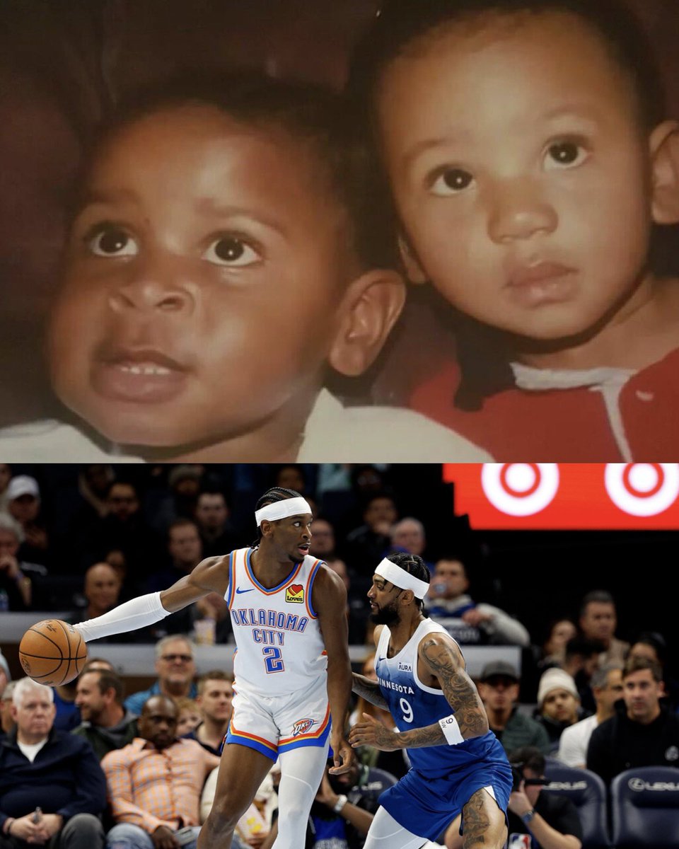 NBA's tweet image. From growing up together to facing off in the Western Conference Finals 🫶
SGA x NAW
Game 1: Tuesday at 8:30pm/et on ESPN