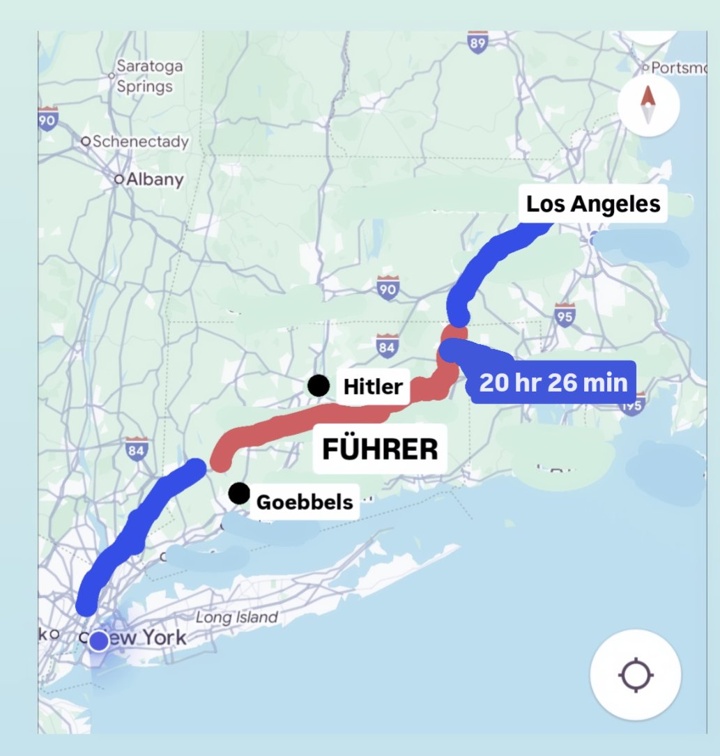 yugiohmachinim2's tweet image. this is my closest approximation of a google maps screen i saw in my dream last night