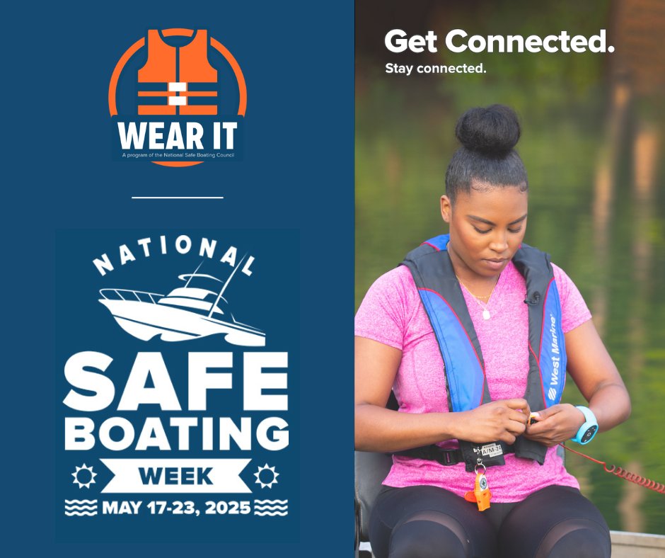 🚨 National Safe Boating Week 2025 is underway! The recreational boating industry has a key role to play in promoting safe, responsible boating as we head into the summer season. National Safe Boating Week (May 17–23) kicks off the global Safe Boating Campaign—an important