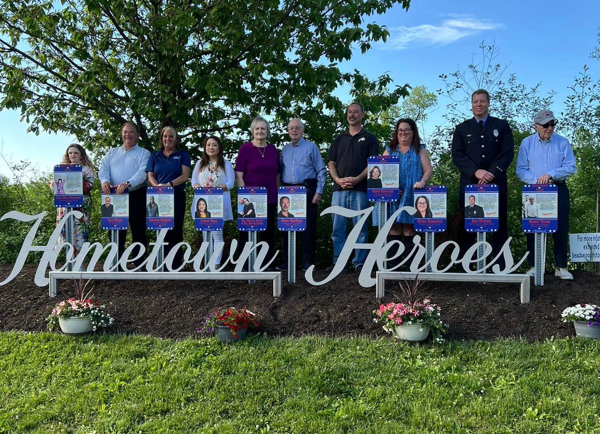 📣 LOCATION CHANGE: Hometown Heroes Ceremony

The ceremony, presented by the Beachwood Historical Society and the City of Beachwood, has been moved indoors to the Beachwood Community Center on Wednesday, May 21, at 5:30 PM.