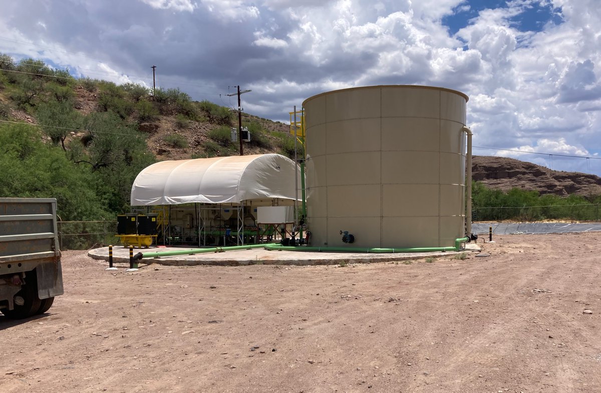 ArizonaDEQ's tweet photo. Big congrats to the Town of Clifton! 🎉
Their Wastewater Treatment Plant was just named #AZ Water Association’s 2025 Small Plant of the Year and we at ADEQ are proud to celebrate this honor with them👏
#AZWater #ADEQCommunity #CleanWater #PublicWorks https://t.co/KXT2FP1ZEa