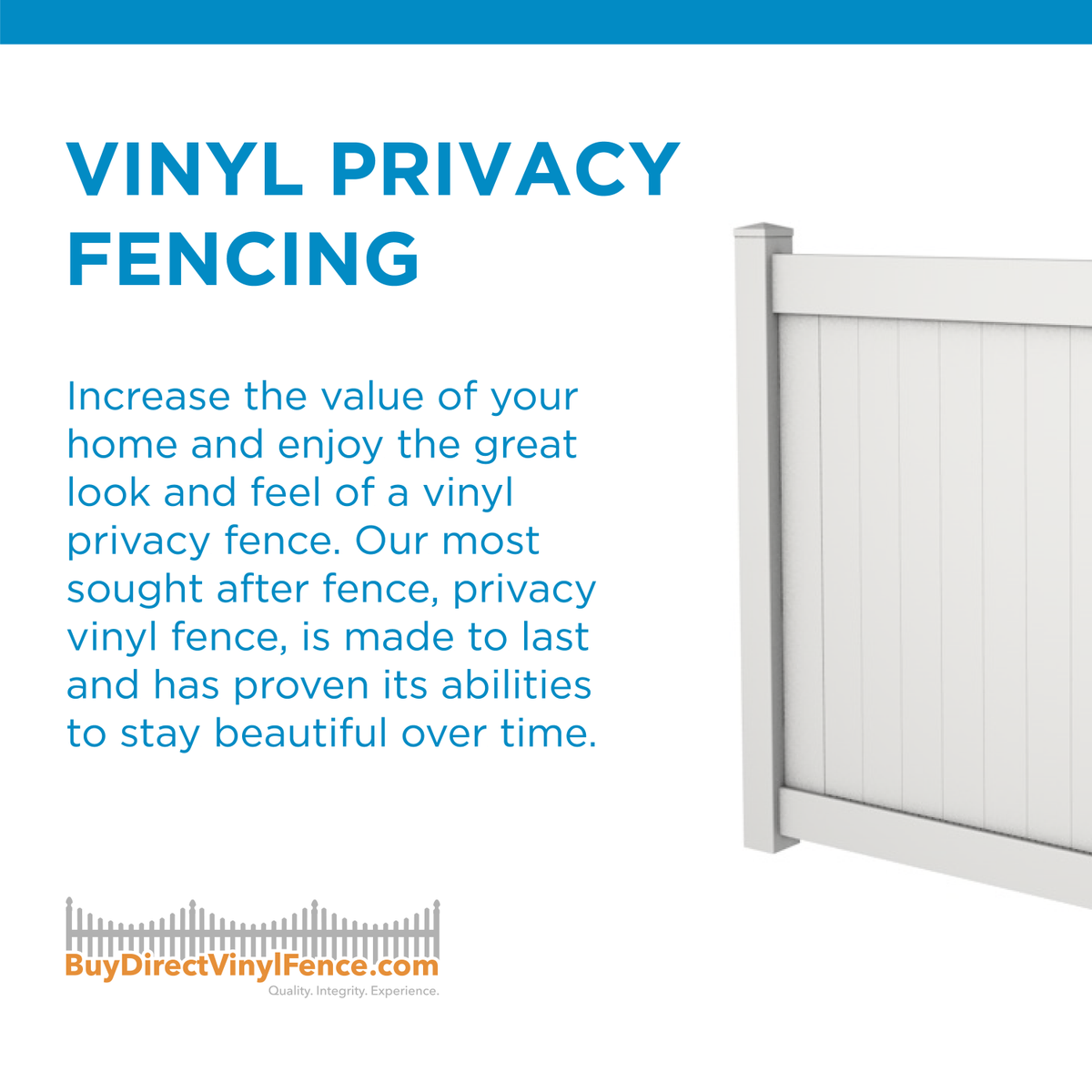 BDvinylfence's tweet image. Upgrade your space with our Best-Selling Premium Vinyl Privacy Fence! 🏡✨

Durable, stylish &amp;amp; available in White, Tan, or Wood Grain. Perfect for residential &amp;amp; commercial projects! 

#VinylFencing #PrivacyFencing #BuyDirect