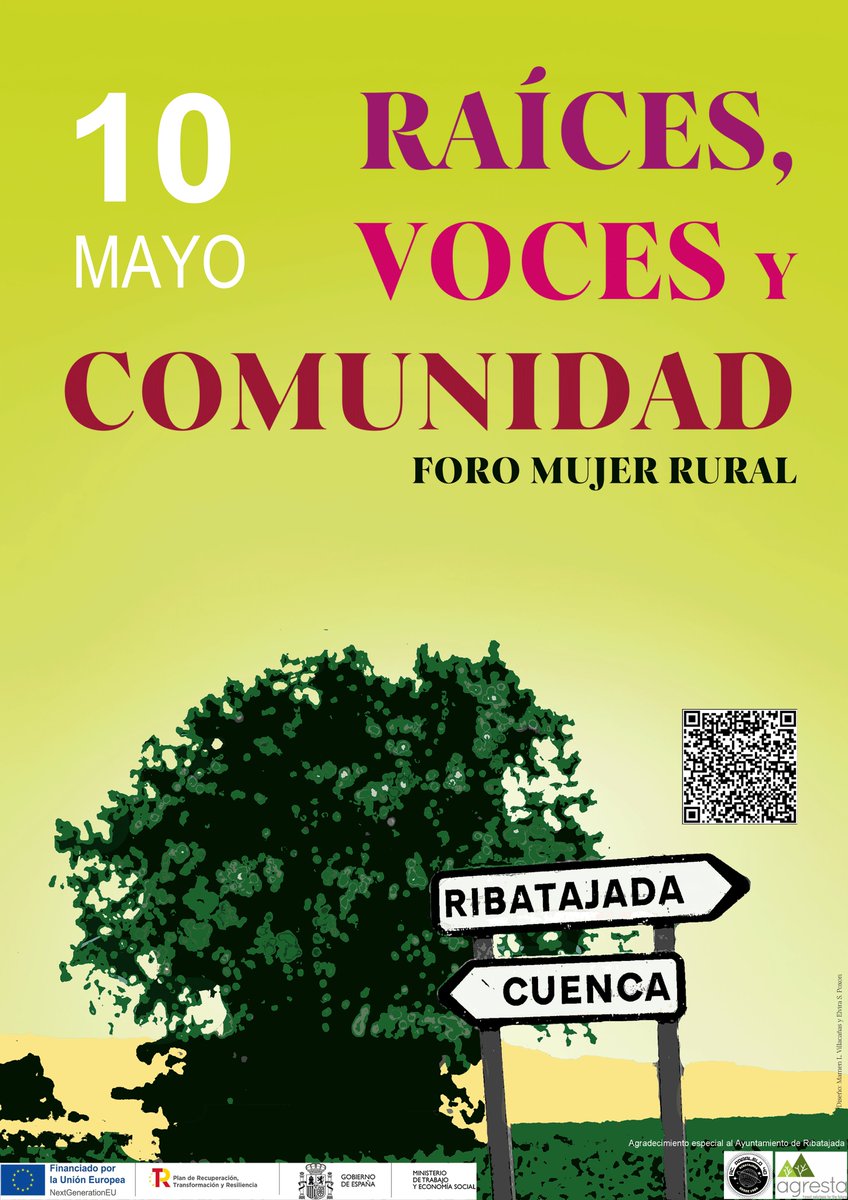 agrestascoop's tweet photo. El pasado 10 de mayo se celebró el Foro Mujer Rural en Ribatajada (#Cuenca)

👉promoviendo el encuentro y la sostenibilidad en el medio rural, con actividades comunitarias centradas en:
🌿agroecología
👩‍🌾saberes tradicionales
🎨arte
📚memoria
💫astronomía feminista
🏡cultura local https://t.co/T6JvynwV9b