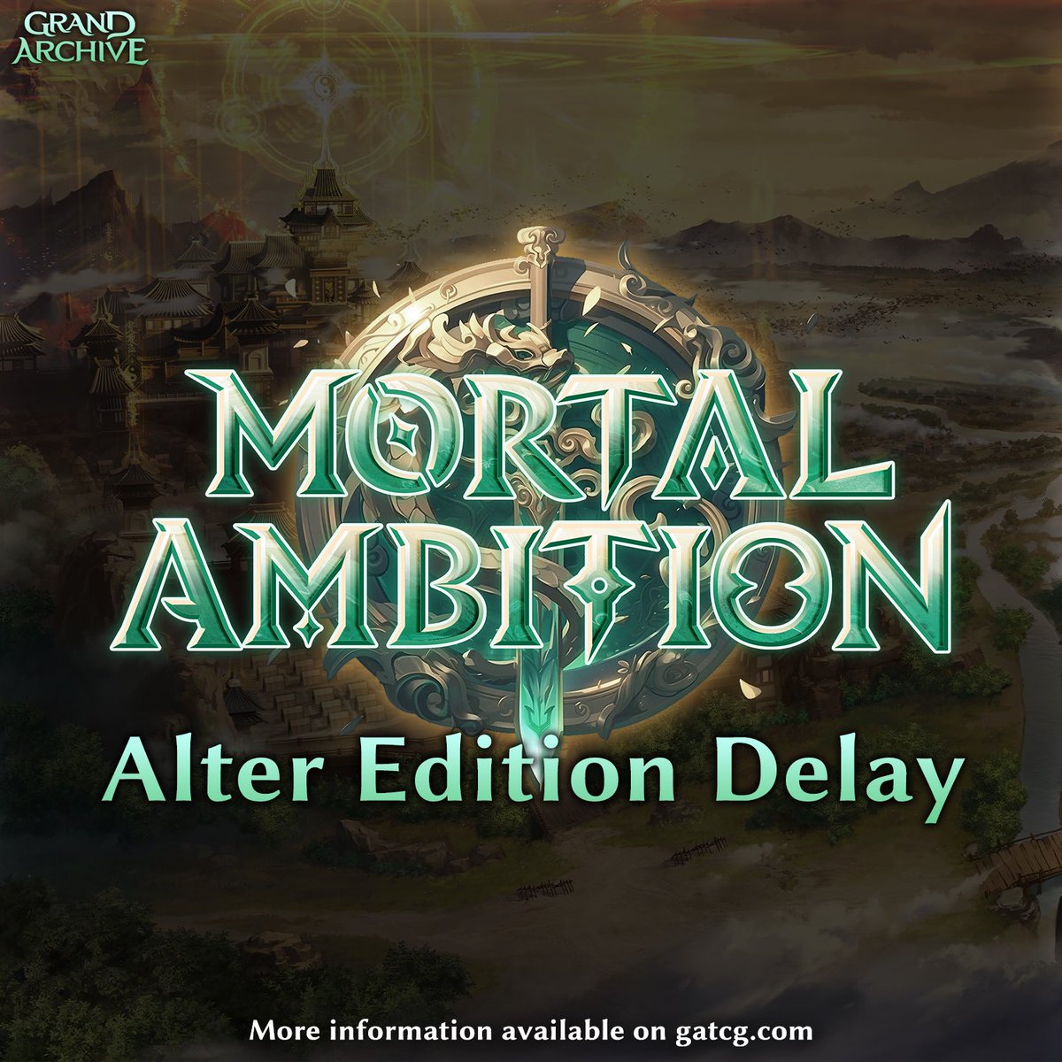 We're announcing that Mortal Ambition (AMB) Alter Edition has been