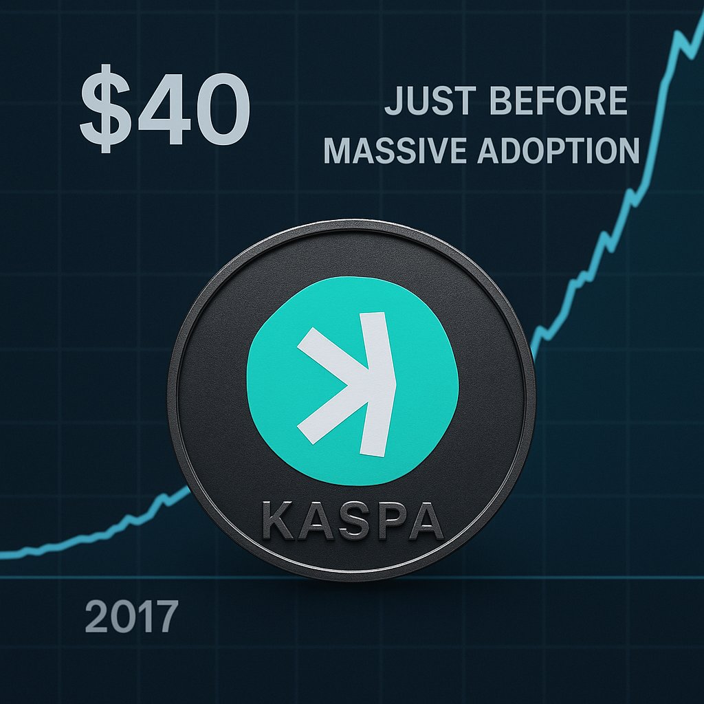 The team behind $KASPA is one of the most focused and capable in all of crypto. We’re talking PhDs, top-tier software engineers, even experts in quantum computing. It’s not just hype—this really is a once-in-a-generation project.

Kaspa isn’t just a win for early investors—it’s a