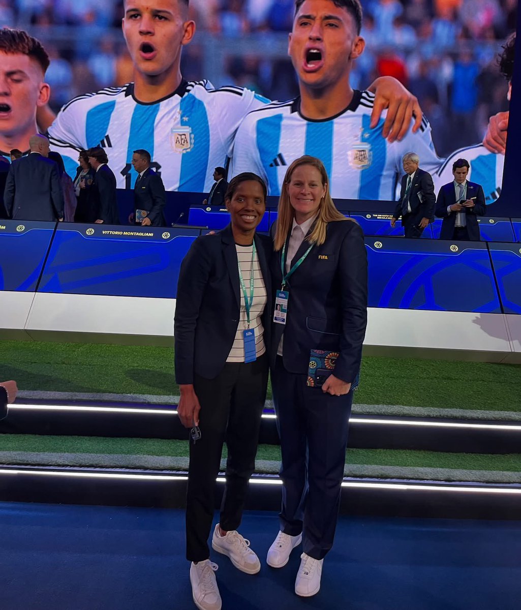 Briana Scurry (@briscurry) on Twitter photo Incredible week in Paraguay for the annual @FIFA Congress! Grateful to be part of conversations shaping the future of global football ⚽️
#FIFA #FIFACongress Incredible week in Paraguay for the annual @FIFA Congress! Grateful to be part of conversations shaping the future of global football ⚽️
#FIFA #FIFACongress
