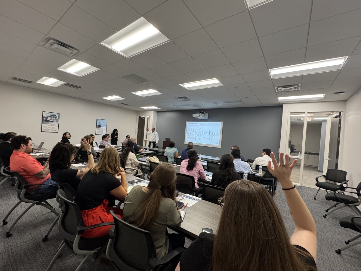 CEMcorporation's tweet image. Last week, our Regional Sales Manager, Dave Rings, had the opportunity to present at Shimadzu’s PFAS Symposium on streamlining PFAS Solvent Extraction for Solid Samples. Thank you to those who attended and to @shimadzussi for hosting such a great event! #PFAS #PFASanalysis