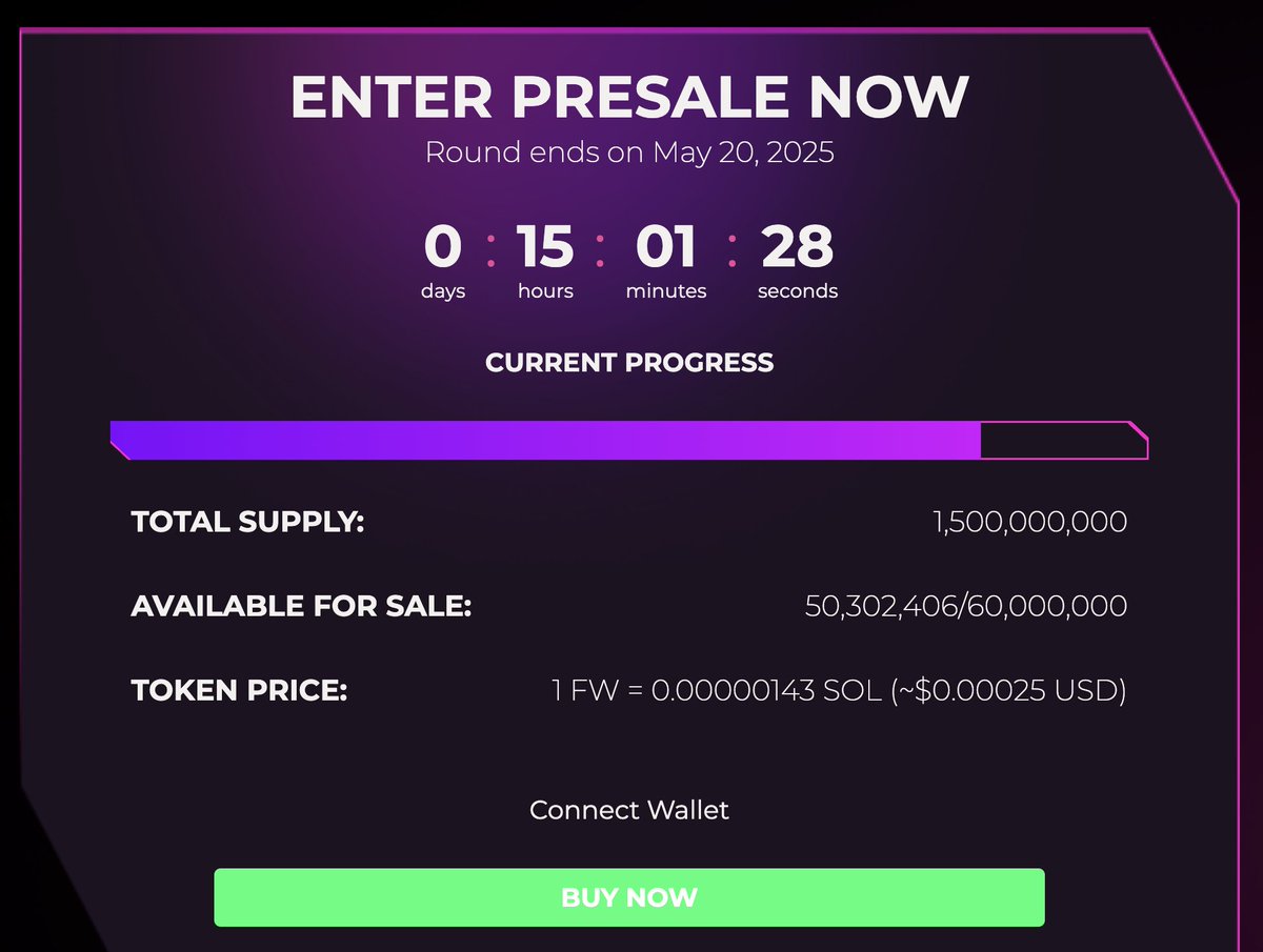 Last Hours to Be Part of Something Bigger Than Crypto
Official Launch: Tomorrow | Last Chance to Buy at $0.00025
Friends, family, supporters, and believers in change —
This is more than a token launch.
This is a moment in history, and you still have a few hours left to say:
“I