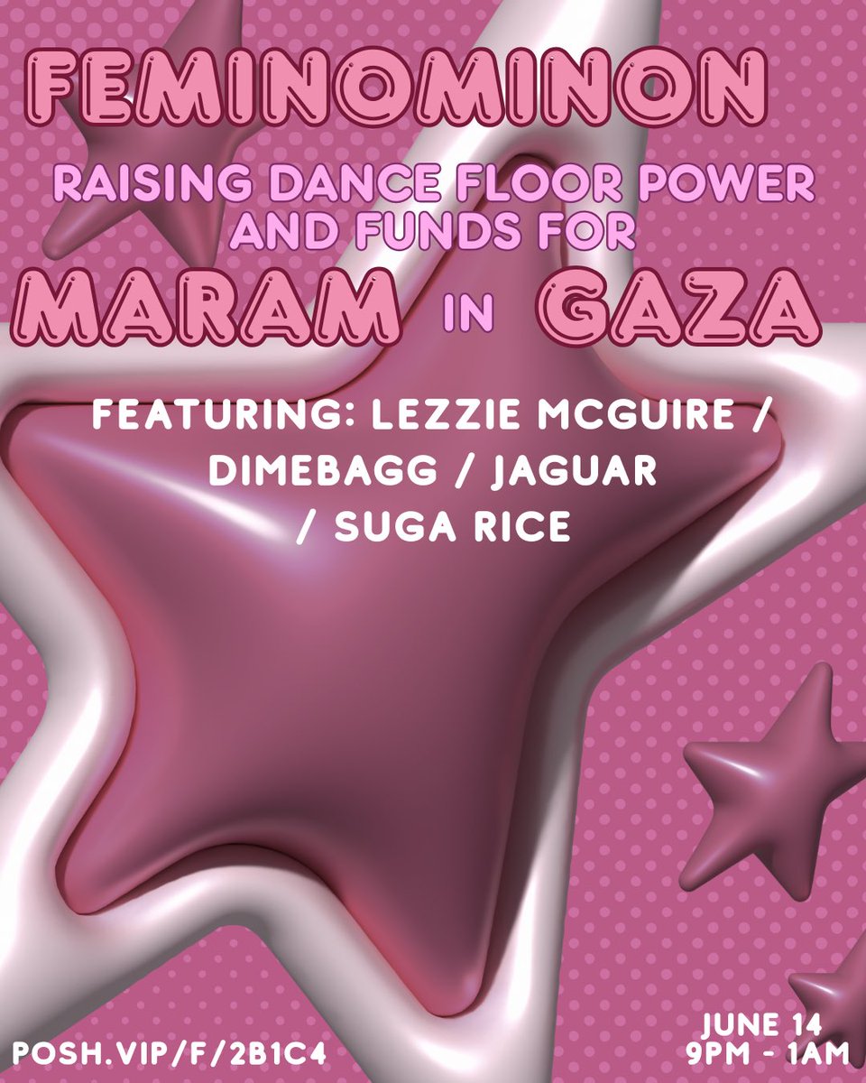 myself nd some beloved friends have been supporting <a href="/maram_mahammed/">المرام 𓂆</a> in all her bravery through this violent genocidal crisis

we wanted to do a big push to both raise money and make USians understand that we should
resist in EVERYTHING we do

posh.vip/F/2B1C4