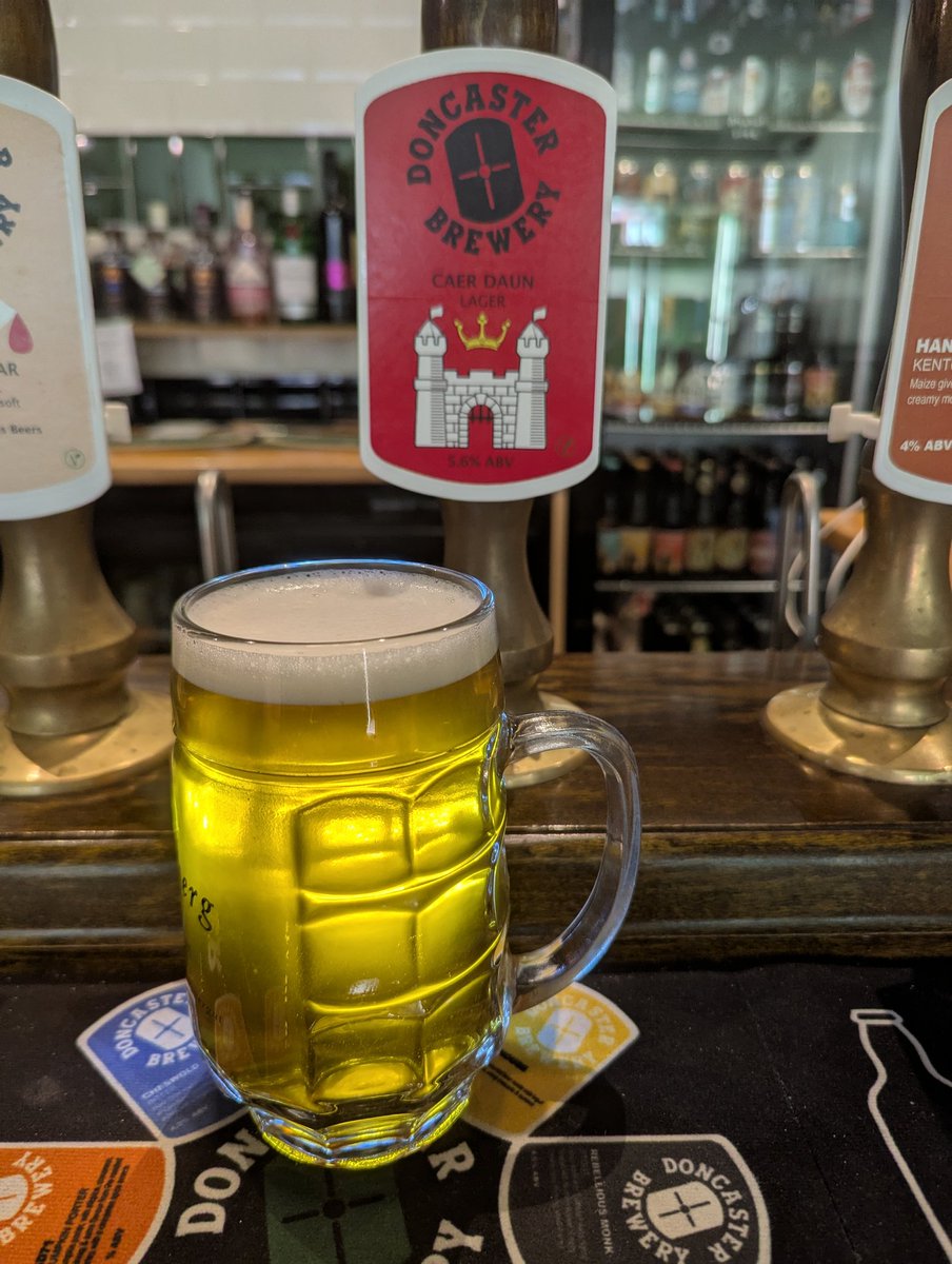 Doncaster Brewery (also to be found on bluesky) (@donnybrewery) on Twitter photo First lager I've ever brewed, it's in the Dortmunder Export style using <a href="/CrispMalt/">Crisp Malt</a> Häna and <a href="/CharlesFaram/">Charles Faram</a> goldings, and it's in cask! First lager I've ever brewed, it's in the Dortmunder Export style using <a href="/CrispMalt/">Crisp Malt</a> Häna and <a href="/CharlesFaram/">Charles Faram</a> goldings, and it's in cask!