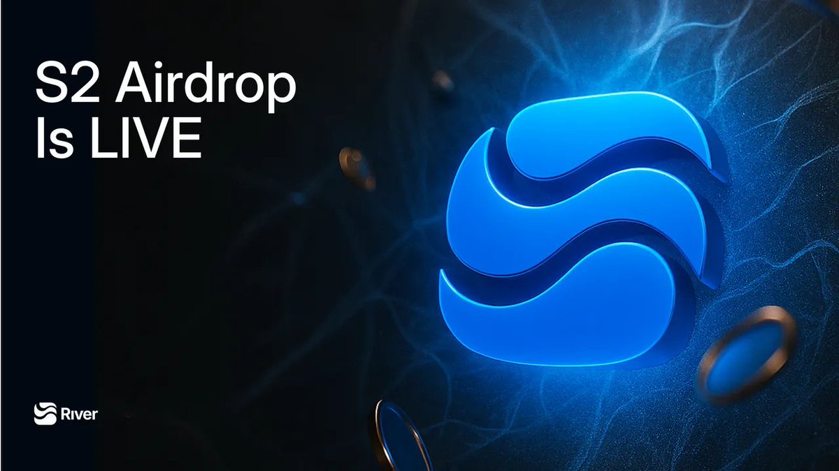 Satoshi Protocol (@satoshi_btcfi) on Twitter photo Season2 is LIVE.
1B River Pts across satUSD usage, adding liquidity, and posting with River4FUN
▸ Use satUSD
▸ Add satUSD-USDT liquidity on DEX
▸ Post with <a href="/RiverdotInc/">River</a> <a href="/River4fun/">River4FUN 🐝</a>
Learn more: blog.river.inc/season2-airdro… Season2 is LIVE.
1B River Pts across satUSD usage, adding liquidity, and posting with River4FUN
▸ Use satUSD
▸ Add satUSD-USDT liquidity on DEX
▸ Post with <a href="/RiverdotInc/">River</a> <a href="/River4fun/">River4FUN 🐝</a>
Learn more: blog.river.inc/season2-airdro…