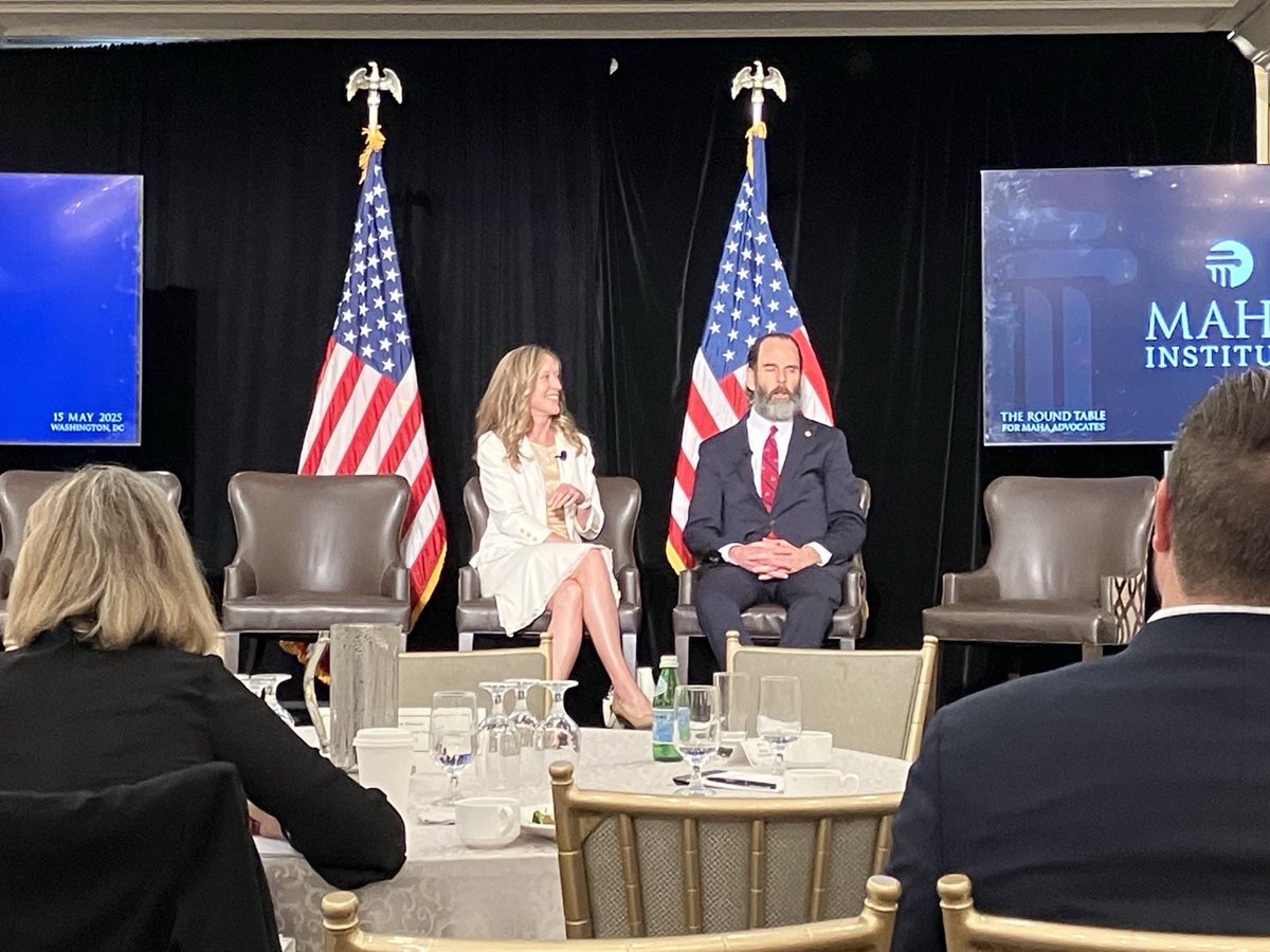 feds4freedomusa's tweet image. Last week F4F attended a MAHA Institute Round Table event. Marcus Thornton @marcuswthornton , president of F4F, spoke - as well as Sara Brenner, MD. She is currently the Principal Deputy Commissioner at the FDA.
She has been with F4F since the beginning, and just went public…