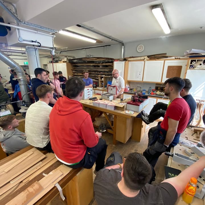 A great afternoon teaching students at TU Dublin about wood finishing and how to excel at the craft!

Thank you for having us! ✨